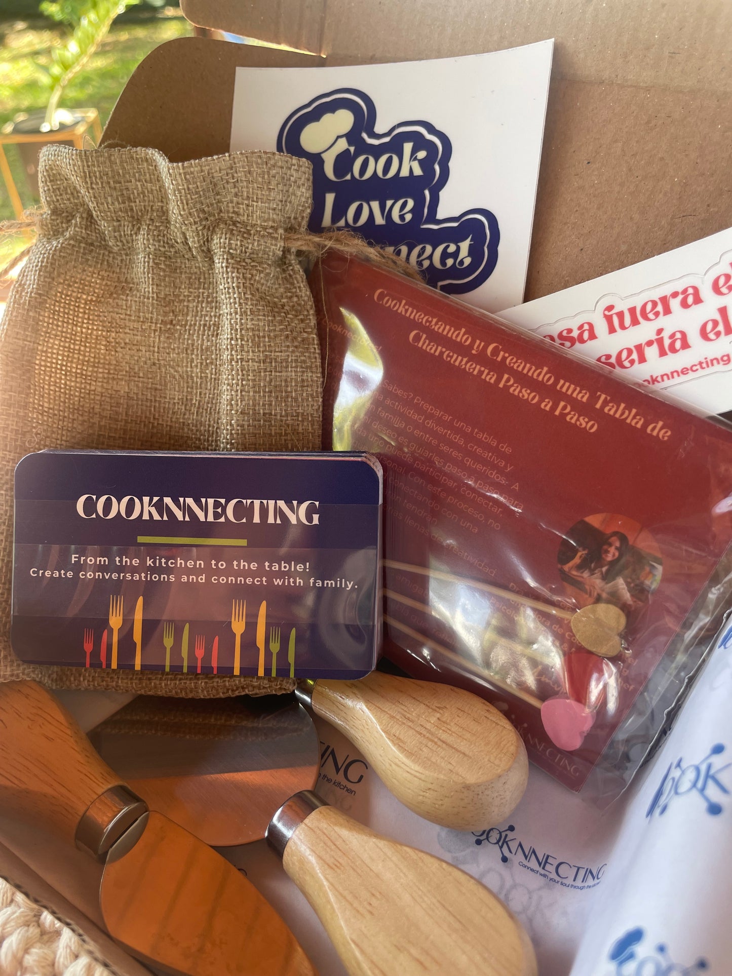 Charcuterie Cooknnecting Box Experience