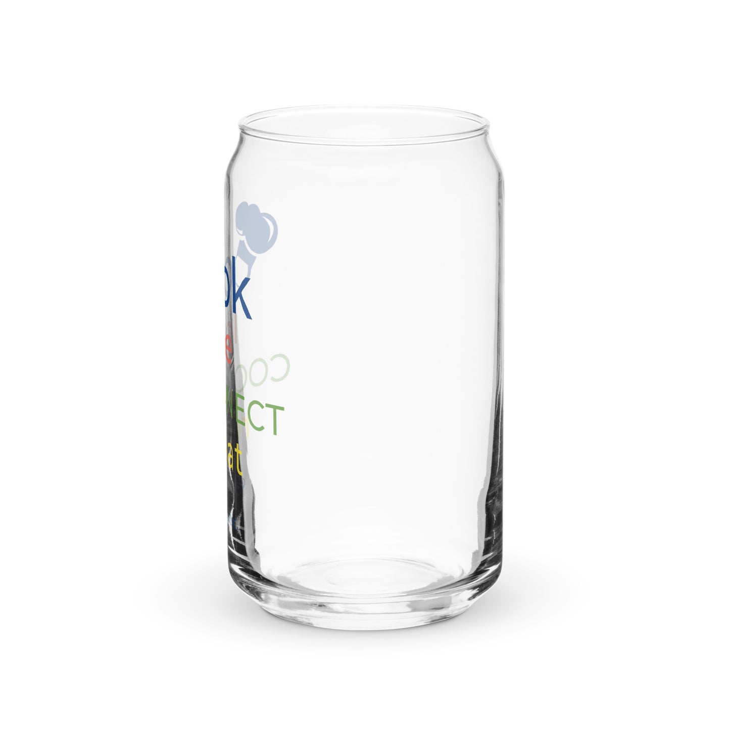 Can-shaped glass