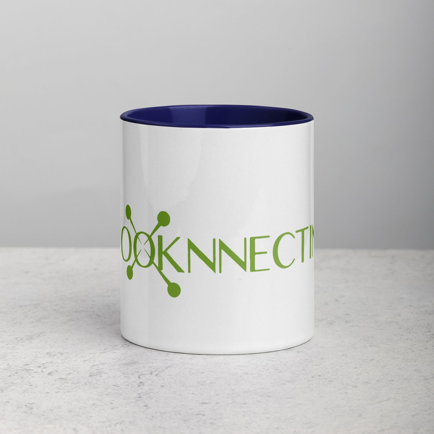 Cooknnecting Mug with Color Inside